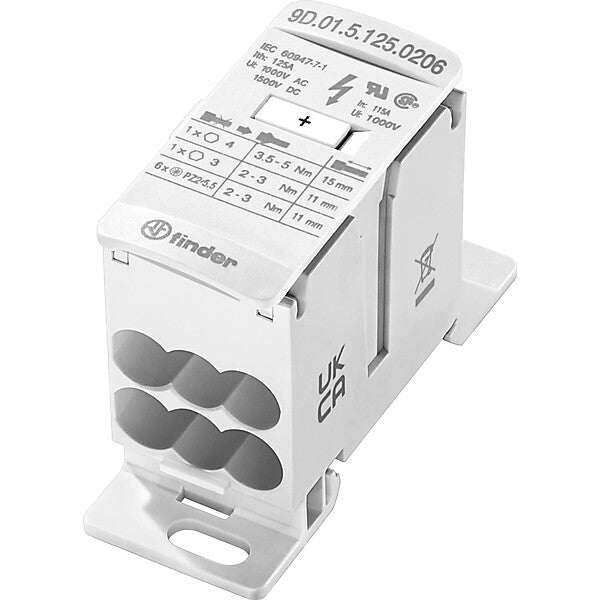 Finder Energie-Verteilerblock 125 A 9D.01.5.125.0206